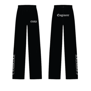 Wide Leg Jogger - Black