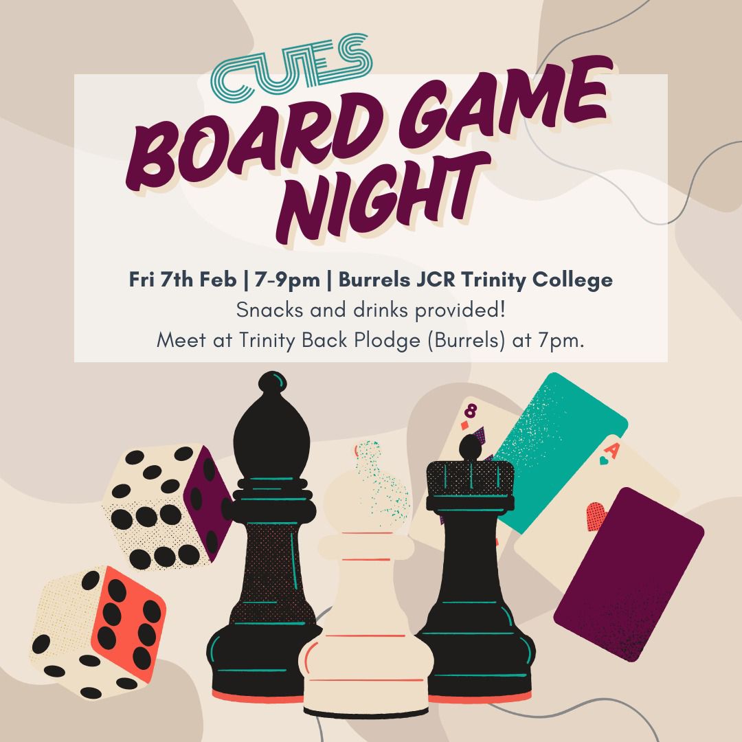 CUES Board Game Night